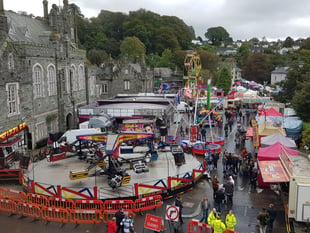Mayor welcomes Goose Fair back to Tavistock