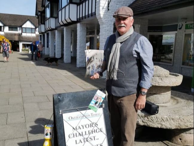 Bob Tolley as paper boy