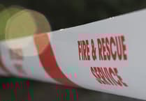 Fire crew put out tractor on fire in Mary Tavy