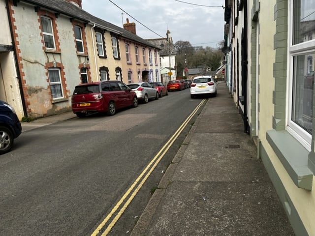 parking on double yellow lines