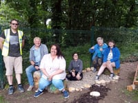 LiveWest helps school build sensory garden