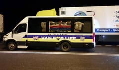 Ukraine van revamped for ambulance service