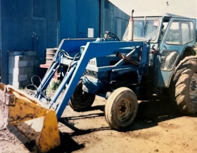 Stolen tractor