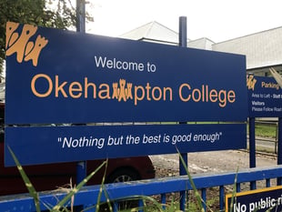 LETTER: Extra staff drafted in for inspection at Okehampton College