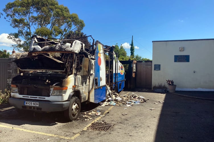 Torrington Mobile Library vandalism