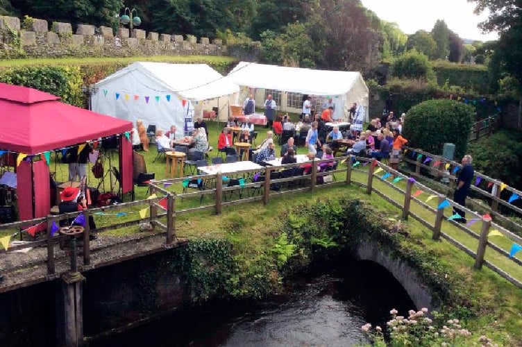 Image supplied for advertising feature only. NOT for reuse. The West Devon Club wedding reception venue