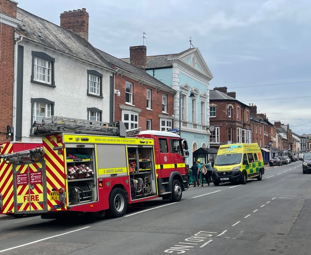 Crediton High Street currently closed due to serious incident
