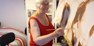 Self taught painter is on the art trail