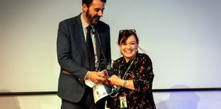 Proud moment for Okehampton woman presented with awards