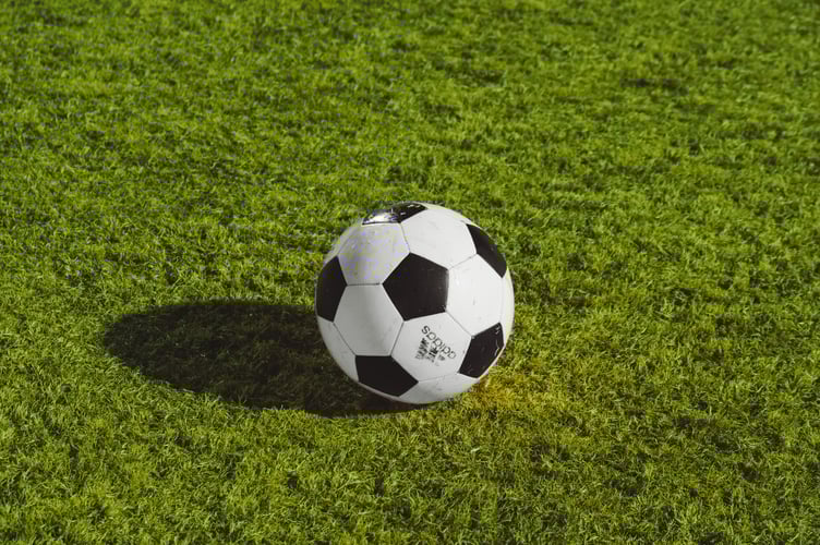 A football