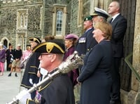 Crowds proclaim  new King Charles