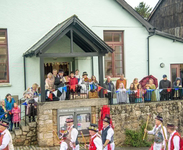 Celebrating South Zeal Victory Hall’s centenary in style