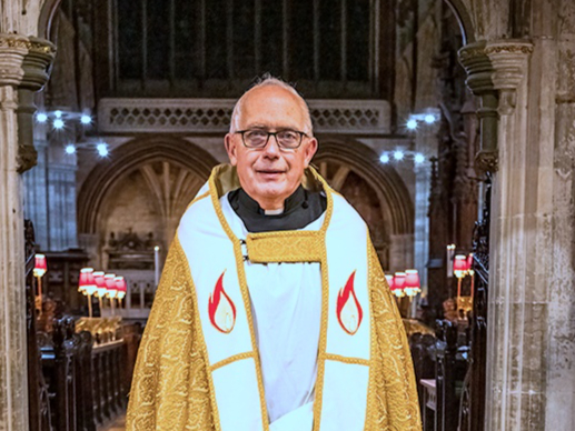 Rev Stephen Cook is made prebendary at Exeter Cathedral