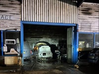 Tedburn St Mary garage suffers from serious fire
