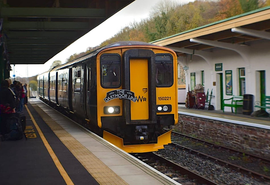 Rail services on Dartmoor Line resume