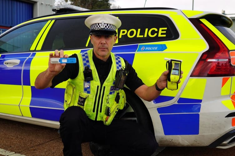 Devon & Cornwall Police launches its Lift Legend Christmas drink drive campaign today, with over 90 licenced premises set to offer soft drinks to those who give free lifts home to friends and family after a night out.  
Picture: Police (December 2022)