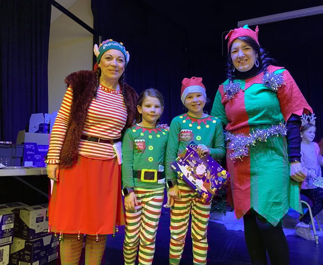 Christmas magic when Santa came to town