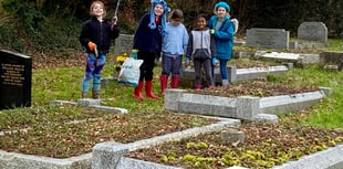 Schoolchildren help cemetery to go 'green'