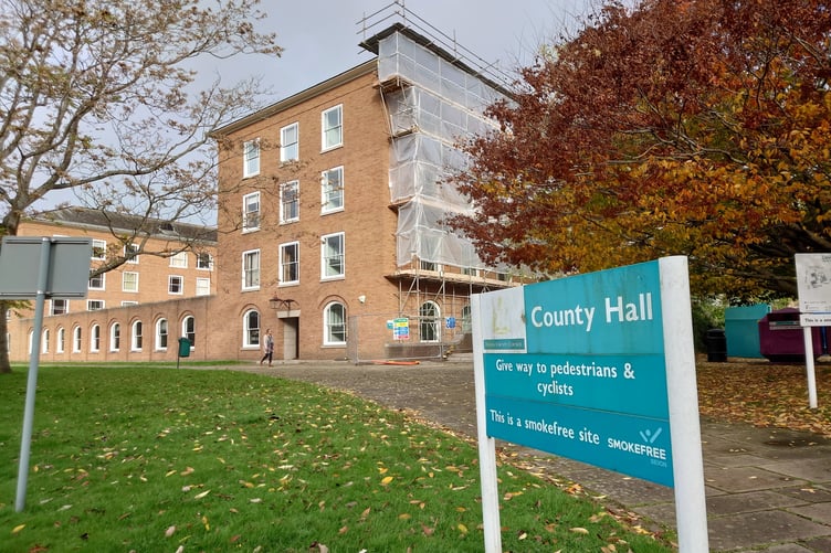 Devon County Council (DCC) building. Credit: Joe Ives/LDRS
