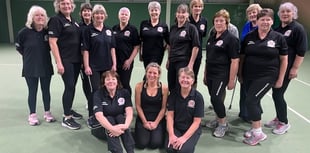 Netball ladies in new kit