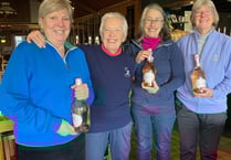 Okey hosts Dartmoor League sponsors