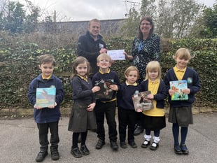New books for Hatherleigh Primary