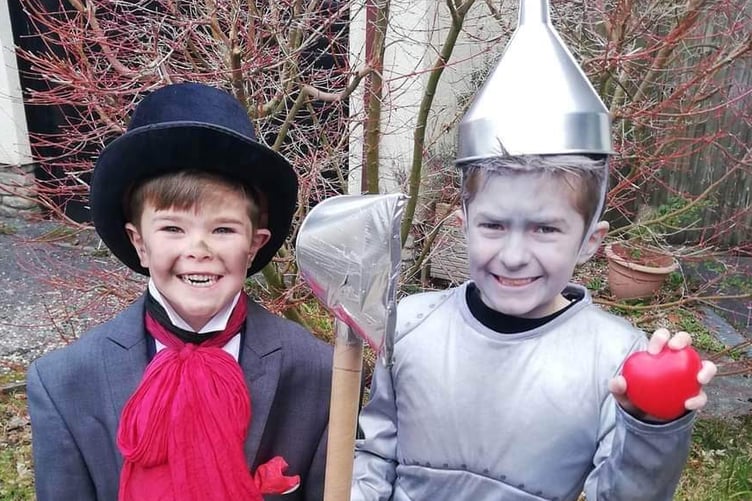 Tobias and Jasper Wizard of Oz