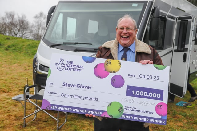 Retired taxi driver set to hit the road after £1M Lotto win