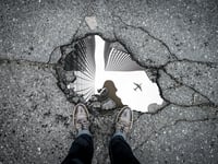 Pothole figures on track to be lower than last year