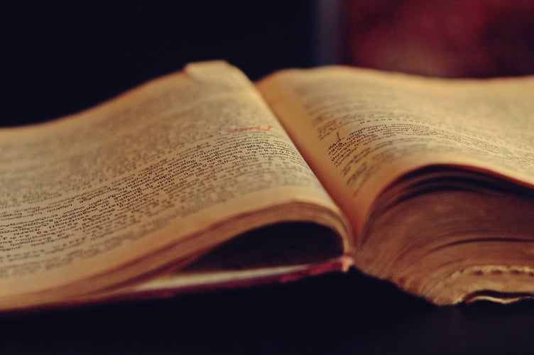 Old book stock image (history)