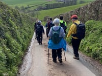 OKEHAMPTON RAMBLERS: Across Bow parish
