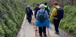 OKEHAMPTON RAMBLERS: Across Bow parish