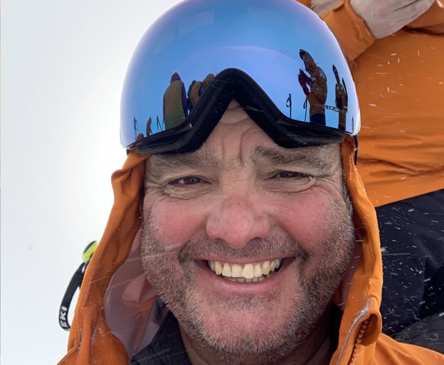 Famed adventurer on skiing exped
