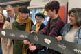 VIDEO: Morpurgos open book vending machine at Exeter St Davids