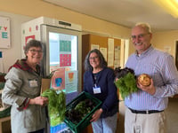 Okehampton volunteers celebrate community fridge's first birthday