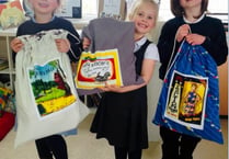 Story sacks for Boasley Cross Primary School children