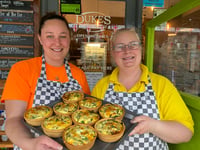 Tavistock coffee house gets patriotic with Coronation quiches