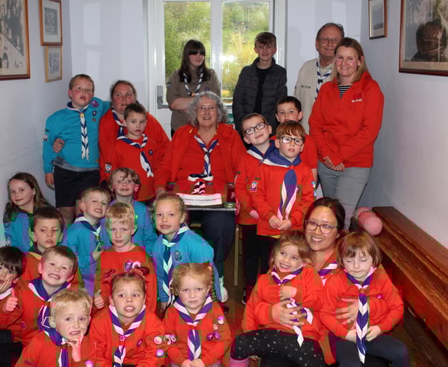 1st North Tawton Squirrels celebrate their first birthday
