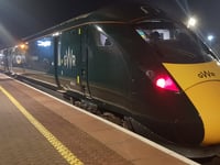 Taxis replacing trains on Dartmoor Line from Okehampton today