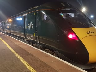 Taxis replacing trains on Dartmoor Line from Okehampton today