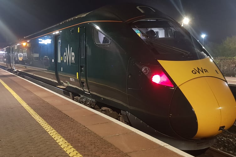 A Great Western Railway train.