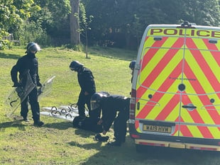 Man arrested after incident in Crediton
