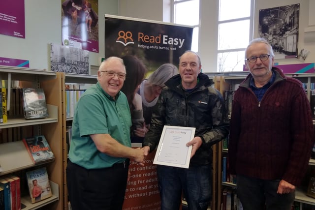 Milestone award for Okehampton reader