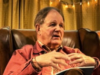 Author Sir Michael turns 80