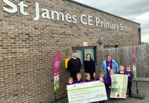 Housebuilder grant to St James for new play area