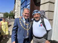 RBL chairman crosses finish line of moor trek