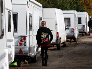 Almost two dozen Traveller caravans in Torridge