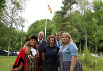 Borough council flies Pride flag