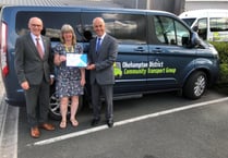 Freemasons grant £15,000 to local transport support group
