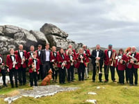 Hatherleigh band plays on moor for NDSART